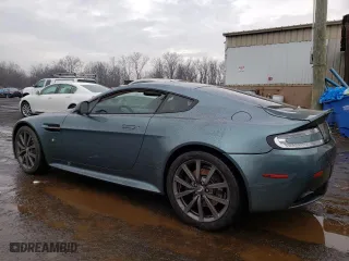 2015 Aston Martin V8 Vantage GT with VIN SCFEKBAL2FGC19020, listed as a Copart auction lot 46138035 with 34,752 mi miles and Salvage Title. Bid and sale history available at carsss.com. Image 2.
