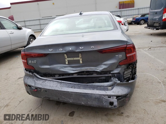 2019 Volvo S60 Momentum with VIN 7JR102FK2KG002871, listed as a Copart auction lot 52345413 with 30,848 mi miles. Bid and sale history available at carsss.com. Image 6.