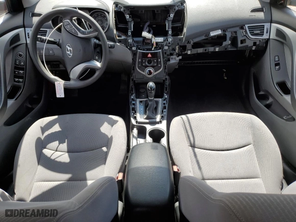 2016 Hyundai Elantra SE with VIN KMHDH4AE8GU484476, listed as a Copart auction lot 57200834 with 43,505 mi miles and Clean Title. Bid and sale history available at carsss.com. Image 8.
