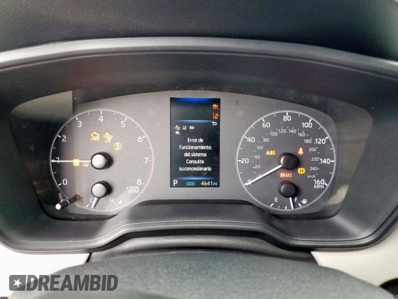 2024 Toyota Corolla Cross LE with VIN 7MUBAABG4RV092431, listed as a Copart auction lot 63900135 with 4,641 mi miles and Salvage title. Bid and sale history available at DreamBid. Image 9.