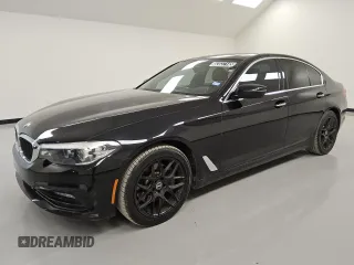 2017 BMW 5 Series 530i with VIN WBAJA5C34HG895805, listed as a Copart auction lot 52537145 with 109,083 mi miles and Clean Title. Bid and sale history available at carsss.com. Image 1.