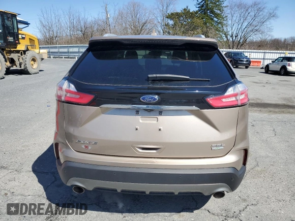 2020 Ford Edge SEL with VIN 2FMPK4J99LBA83651, listed as a Copart auction lot 50060495 with 28,273 mi miles and Salvage Title. Bid and sale history available at carsss.com. Image 6.