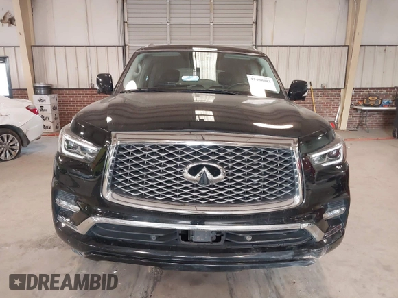 2021 Infiniti QX80 Luxe with VIN JN8AZ2AE8M9272267, listed as a IAAI auction lot 41408983 with 86,188 mi miles and . Bid and sale history available at DreamBid. Image 12.