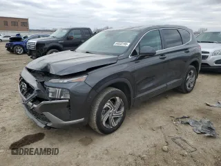 2021 Hyundai Santa Fe SE with VIN 5NMS1DAJ3MH369641, listed as a Copart auction lot 44532195 with 99,463 mi miles and Salvage Title. Bid and sale history available at carsss.com. Image 1.