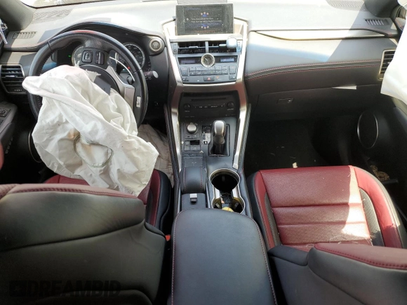 2017 Lexus NX 200t with VIN JTJYARBZ9H2068701, listed as a Copart auction lot 60576355 with 103,327 mi miles and Salvage title. Bid and sale history available at DreamBid. Image 8.