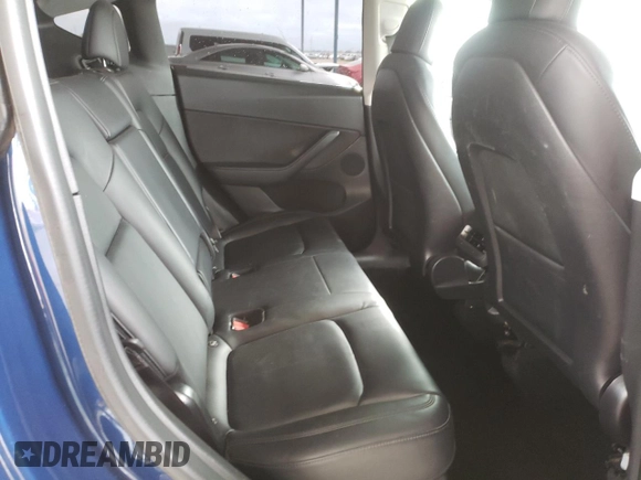 2021 Tesla Model Y Long Range with VIN 5YJYGDEE0MF096777, listed as a Copart auction lot 49005925 with 94,455 mi miles and Salvage Title. Bid and sale history available at DreamBid. Image 11.