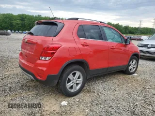 2020 Chevrolet Trax LT with VIN KL7CJLSB5LB347100, listed as a Copart auction lot 54369085 with 44,443 mi miles and Salvage title. Bid and sale history available at DreamBid. Image 3.