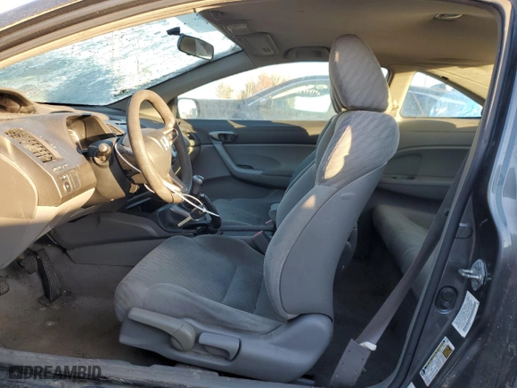 2009 Honda Civic Cpe LX with VIN 2HGFG11689H536008, listed as a Copart auction lot 86166924 with 199,600 mi miles and Clean Title. Bid and sale history available at carsss.com. Image 7.