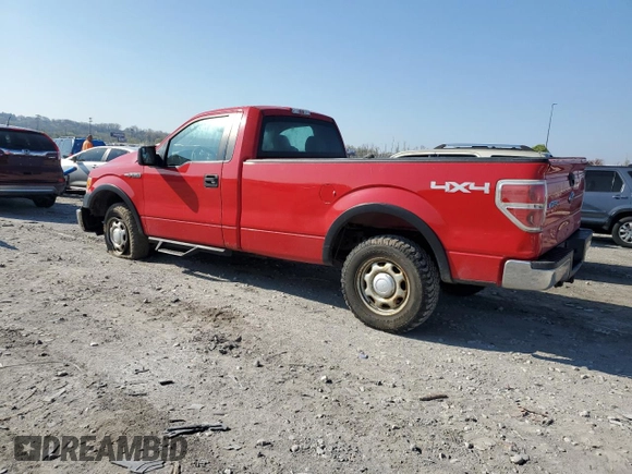 2013 Ford F-150 XL with VIN 1FTNF1EF9DKG44159, listed as a Copart auction lot 53113115 with 301,694 mi miles and Salvage title. Bid and sale history available at DreamBid. Image 2.