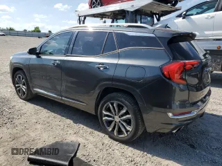 2018 GMC Terrain Denali z VIN 3GKALXEX3JL373004, wystawiony jako Copart lot #54982395 z przebiegiem 68 634 mil mil oraz Szkoda całkowita • Salvage title. Historia ofert i sprzedaży dostępna na DreamBid. Obrazek 2.