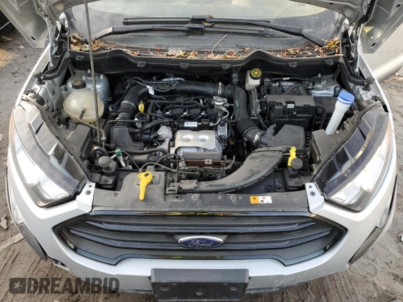 2021 Ford EcoSport S with VIN MAJ3S2FE3MC438625, listed as a Copart auction lot 85929604 with 49,158 mi miles and Salvage Title. Bid and sale history available at DreamBid. Image 12.