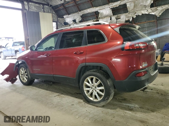2017 Jeep Cherokee Limited z VIN 1C4PJMDB2HW595294, wystawiony jako Copart lot #57781645 z przebiegiem 164 695 mil mil oraz Szkoda całkowita • Salvage title. Historia ofert i sprzedaży dostępna na DreamBid. Obrazek 2.