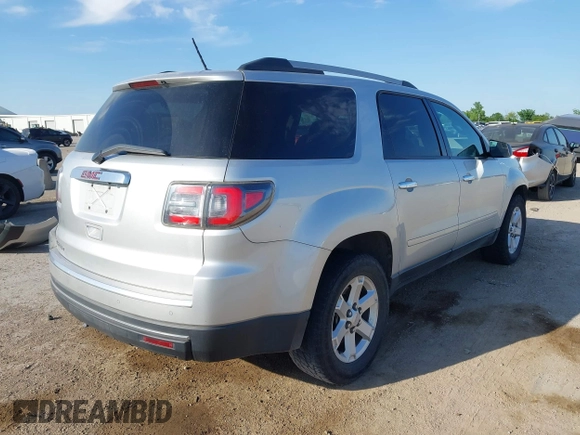2014 GMC Acadia SLE with VIN 1GKKRNED4EJ105508, listed as a IAAI auction lot 42042316 with 112,109 mi miles and . Bid and sale history available at DreamBid. Image 4.