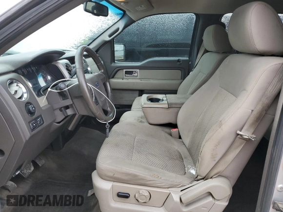 2010 Ford F-150 XL with VIN 1FTFW1CV9AFB28242, listed as a Copart auction lot 47129705 with 244,097 mi miles and Non Repairable. Bid and sale history available at carsss.com. Image 7.
