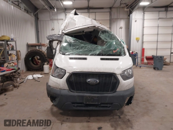 2023 Ford Transit Cargo with VIN 1FTBW3X87PKB39433, listed as a IAAI auction lot 41151064 with Not provided miles and . Bid and sale history available at DreamBid. Image 12.