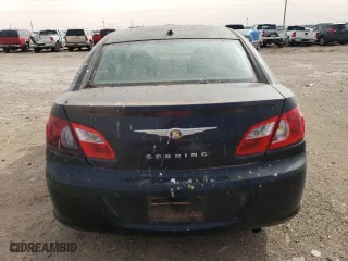 2008 Chrysler Sebring LX with VIN 1C3LC46K98N186712, listed as a Copart auction lot 57504444 with 170,917 mi miles and Clean Title. Bid and sale history available at carsss.com. Image 6.