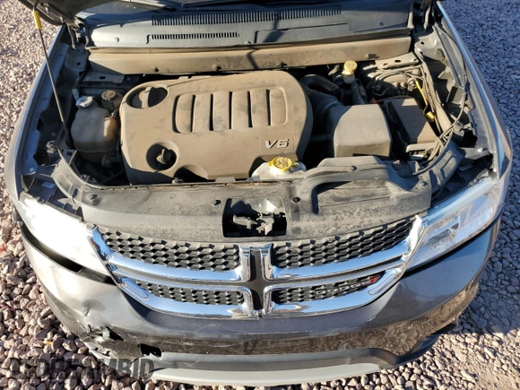 2017 Dodge Journey SXT with VIN 3C4PDCBG0HT589032, listed as a Copart auction lot 62342525 with 121,980 mi miles and Salvage title. Bid and sale history available at DreamBid. Image 12.