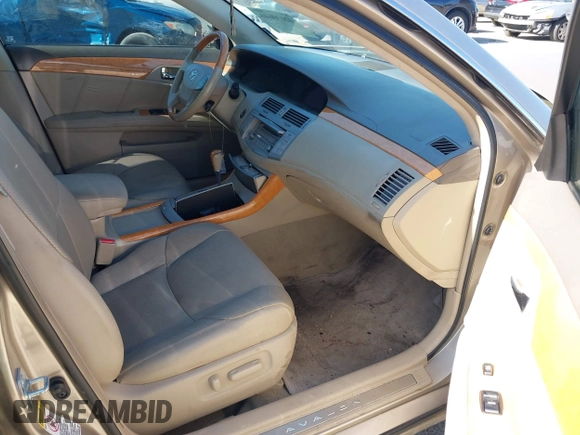 2007 Toyota Avalon XL with VIN 4T1BK36B57U241189, listed as a IAAI auction lot 42130640 with 144,735 mi miles. Bid and sale history available at carsss.com. Image 5.