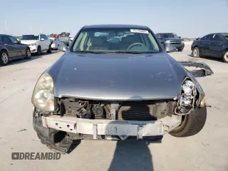 2004 Infiniti G35 w/Leather with VIN JNKCV51E64M616854, listed as a Copart auction lot 75179004 with Not Provided miles and Salvage Title. Bid and sale history available at DreamBid. Image 5.