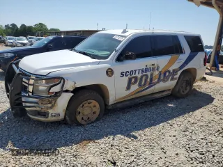 2018 Chevrolet Tahoe Commercial z VIN 1GNLCDEC1JR244940, wystawiony jako Copart lot #54713275 z przebiegiem 99 661 mil mil oraz Szkoda całkowita • Salvage title. Historia ofert i sprzedaży dostępna na DreamBid. Obrazek 1.