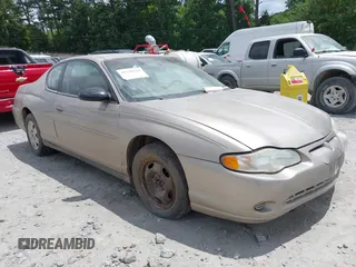 2003 Chevrolet Monte Carlo LS with VIN 2G1WW12E339432091, listed as a IAAI auction lot 42520169 with 159,972 mi miles and . Bid and sale history available at DreamBid. Image 1.