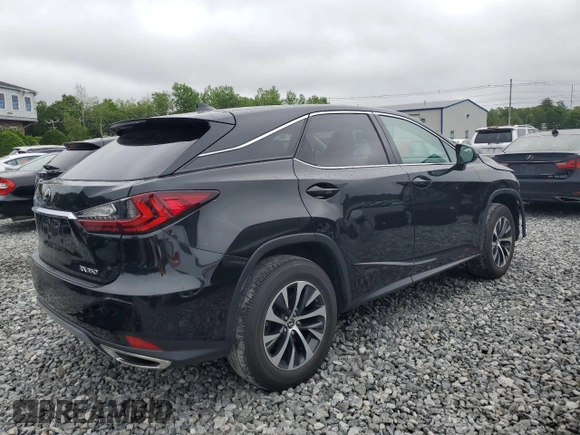 2021 Lexus RX 350 with VIN 2T2AZMDA2MC306242, listed as a Copart auction lot 60966085 with Not provided miles and Salvage title. Bid and sale history available at DreamBid. Image 3.