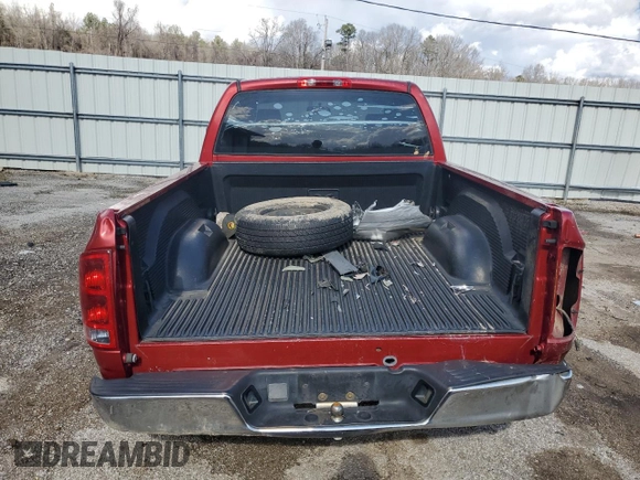 2006 Dodge 1500 SLT with VIN 1D7HA18N46J132340, listed as a Copart auction lot 42453525 with 205,663 mi miles and Salvage Title. Bid and sale history available at carsss.com. Image 6.