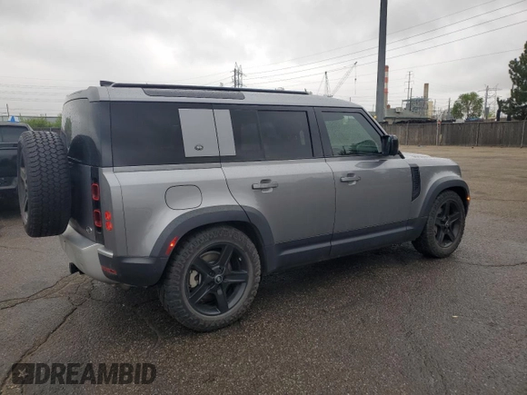 2020 Land Rover Defender SE z VIN SALEP7EU5L2023135, wystawiony jako Copart lot #53918005 z przebiegiem 73 427 mil mil oraz Szkoda całkowita • Salvage title. Historia ofert i sprzedaży dostępna na DreamBid. Obrazek 3.