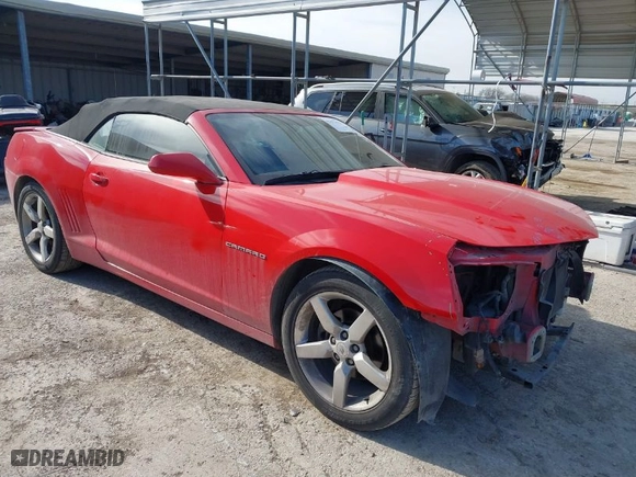 2015 Chevrolet Camaro LT with VIN 2G1FD3D36F9291180, listed as a IAAI auction lot 41675927 with 128,006 mi miles. Bid and sale history available at carsss.com. Image 1.