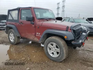 2008 Jeep Wrangler X with VIN 1J4FA24188L624865, listed as a Copart auction lot 55326885 with 142,185 mi miles and Clean Title. Bid and sale history available at DreamBid. Image 4.
