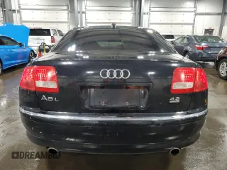 2004 Audi A8 with VIN WAUML44E44N013636, listed as a Copart auction lot 85742224 with 157,415 mi miles and Salvage title. Bid and sale history available at DreamBid. Image 6.
