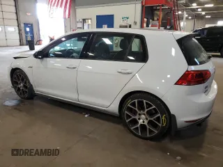 2017 Volkswagen Golf GTI Autobahn with VIN 3VW547AUXHM076691, listed as a Copart auction lot 68203703 with 45,195 mi miles. Bid and sale history available at carsss.com. Image 2.