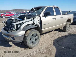 2004 Dodge 1500 SLT with VIN 1D7HU18N74S513310, listed as a IAAI auction lot 41386413 with Not Provided miles and . Bid and sale history available at carsss.com. Image 2.