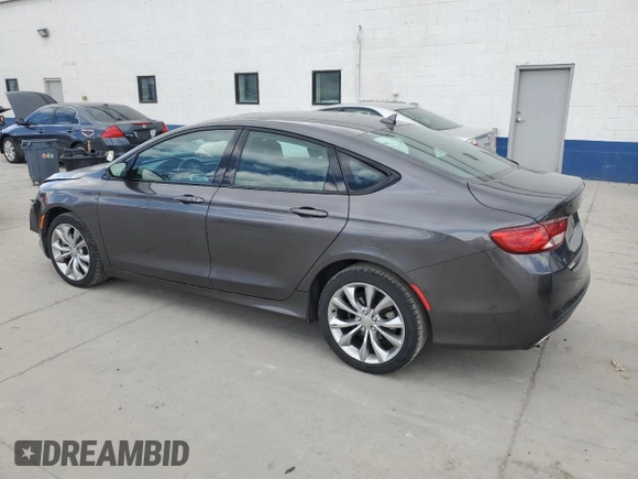 2015 Chrysler 200 S with VIN 1C3CCCDG2FN711678, listed as a Copart auction lot 53299155 with 114,535 mi miles and Salvage Title. Bid and sale history available at carsss.com. Image 2.