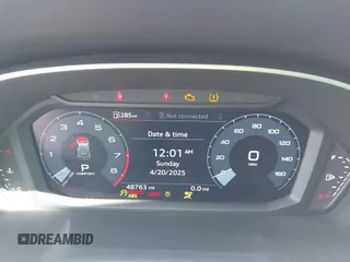 2021 Audi Q3 S line Premium with VIN WA1DECF37M1055948, listed as a IAAI auction lot 42141007 with 48,763 mi miles and . Bid and sale history available at DreamBid. Image 7.