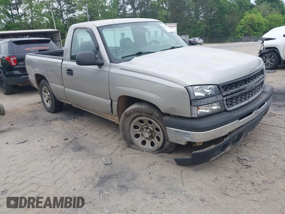 2006 Chevrolet Silverado 1500 Work Truck with VIN 3GCEC14X36G234728, listed as a IAAI auction lot 42081637 with 365,881 mi miles and . Bid and sale history available at DreamBid. Image 1.