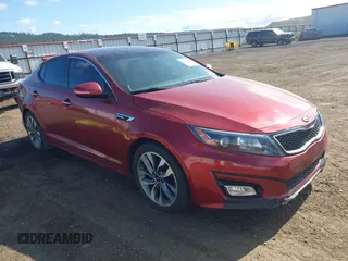 2015 Kia Optima SX Turbo with VIN 5XXGR4A64FG393524, listed as a IAAI auction lot 42617421 with 93,448 mi miles and . Bid and sale history available at DreamBid. Image 1.