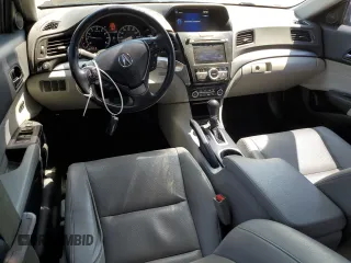 2017 Acura ILX Premium with VIN 19UDE2F77HA013189, listed as a Copart auction lot 52495955 with 100,287 mi miles and Salvage title. Bid and sale history available at DreamBid. Image 8.