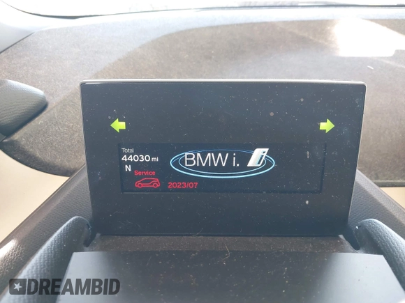 2019 BMW i3 with VIN WBY8P4C51K7E52192, listed as a IAAI auction lot 41696266 with 44,030 mi miles and . Bid and sale history available at DreamBid. Image 7.