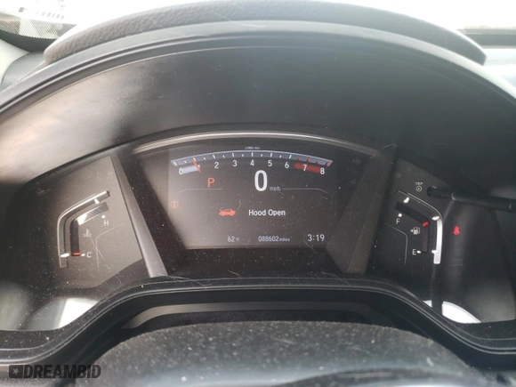 2020 Honda CR-V LX with VIN 5J6RW2H29LL014760, listed as a Copart auction lot 42214935 with 88,602 mi miles and Salvage Title. Bid and sale history available at carsss.com. Image 9.