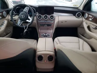 2021 Mercedes-Benz C 300 with VIN W1KWF8EB5MR646112, listed as a Copart auction lot 88865085 with 35,300 mi miles and Salvage Title. Bid and sale history available at carsss.com. Image 8.