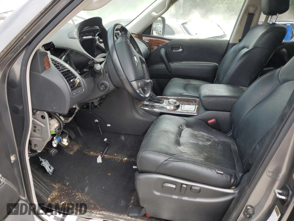 2019 Nissan Armada SV with VIN JN8AY2NC4K9585812, listed as a Copart auction lot 59444084 with 69,782 mi miles and Clean Title. Bid and sale history available at carsss.com. Image 7.
