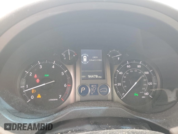 2019 Lexus GX 460 z VIN JTJBM7FX4K5214759, wystawiony jako Copart lot #54353205 z przebiegiem 94 478 mil mil oraz Szkody całkowita. Historia ofert i sprzedaży dostępna na DreamBid. Obrazek 9.