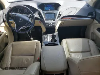 2016 Acura MDX with VIN 5FRYD3H20GB008592, listed as a Copart auction lot 89058995 with 164,886 mi miles and Salvage title. Bid and sale history available at DreamBid. Image 8.