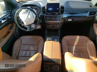 2017 Mercedes-Benz GLS with VIN 4JGDF7DE0HA804282, listed as a Copart auction lot 82790194 with 62,409 mi miles and Salvage Title. Bid and sale history available at carsss.com. Image 8.