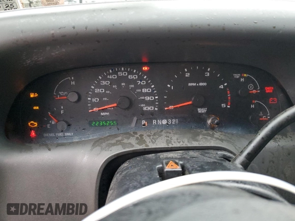 2004 Ford F-250 XL with VIN 1FTNW21P64EA89240, listed as a Copart auction lot 46856505 with 223,525 mi miles and Salvage title. Bid and sale history available at DreamBid. Image 9.