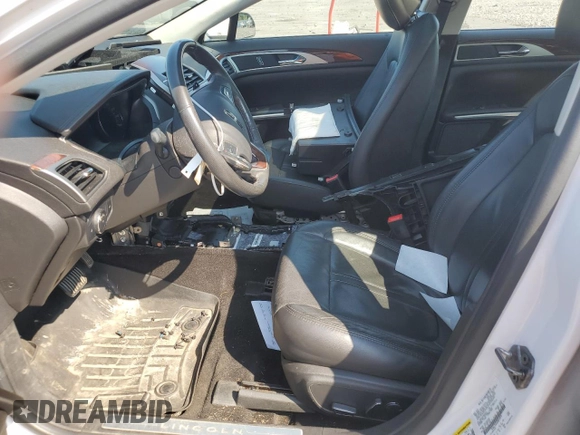 2014 Lincoln MKZ with VIN 3LN6L2JK3ER810979, listed as a Copart auction lot 70441254 with 0 mi miles and Salvage Title. Bid and sale history available at carsss.com. Image 7.