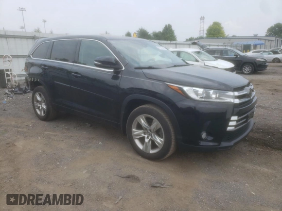2017 Toyota Highlander Limited with VIN 5TDDZRFH0HS403090, listed as a Copart auction lot 61037445 with 113,703 mi miles and Salvage title. Bid and sale history available at DreamBid. Image 4.
