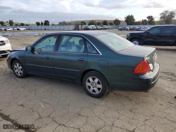 2000 Toyota Avalon XL with VIN 4T1BF28B6YU018494, listed as a Copart auction lot 86748024 with NaN miles and Salvage Title. Bid and sale history available at carsss.com. Image 2.