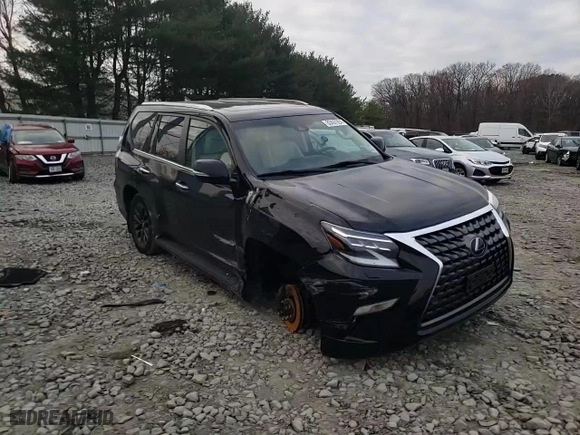 2020 Lexus GX with VIN JTJAM7BX4L5267142, listed as a Copart auction lot 83497284 with 54,043 mi miles and Salvage Title. Bid and sale history available at carsss.com. Image 12.